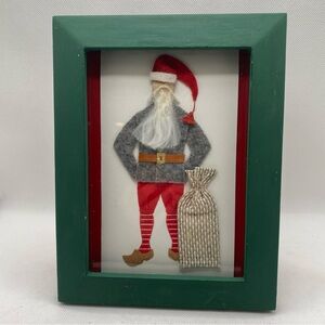 Handcrafted in Sweden Jultomten Father Christmas in Frame